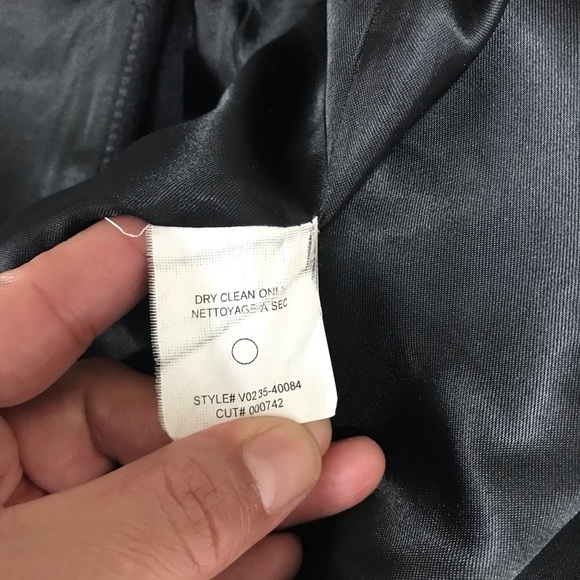 Vince wool/ cashmere blend double breasted stadium coat size 2 in Black - Picture 11 of 12